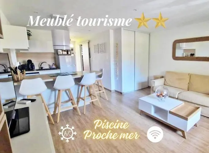 Apartment Hameau Des Pins - & Piscine - Clim & Wifi *